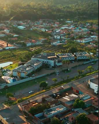 Localização do hotel em Parauapebas