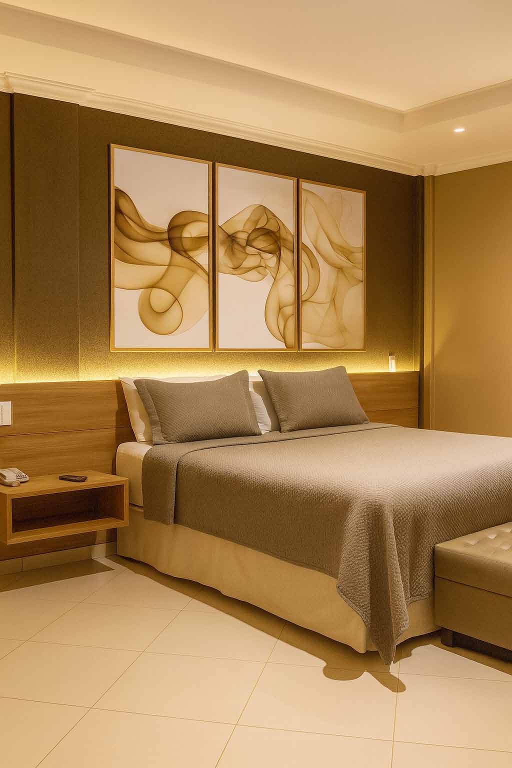 Quarto da Suíte Executiva do Hotel Vale dos Carajás