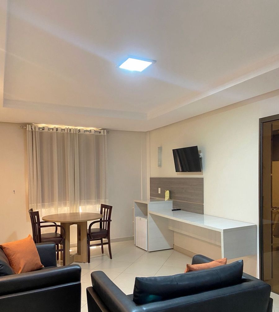 Sala de estar da Suíte Executiva